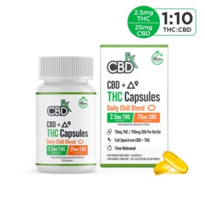 cbdfx d thc capsules soft gels