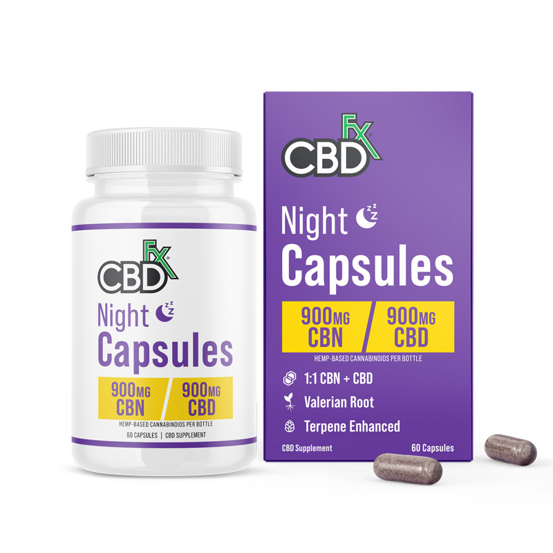 cbdfx night capsules straight blog