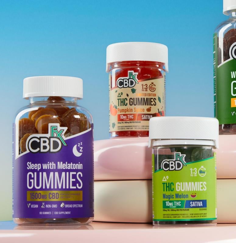 cbdfx photo product gummies  nov