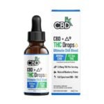 cbdfx photo render tincture delta  thc ultimate chill blend  nov
