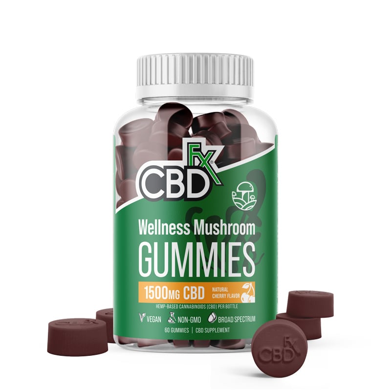 cbdfx us gummies mushrooms