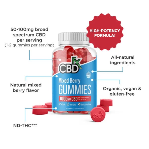 mixed berry gummies mg bullets